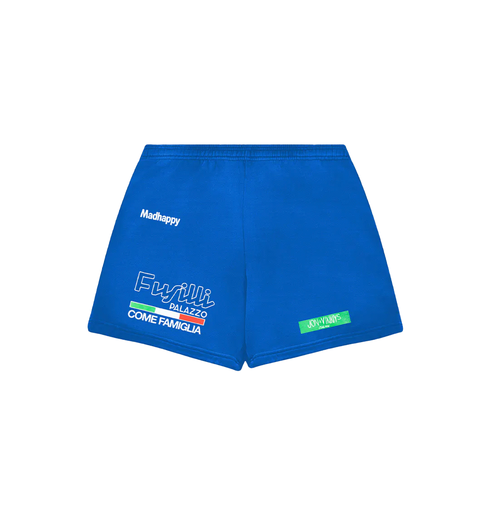 Jon & Vinny's x Madhappy Heritage Short (Azzuro) — Jon & Vinny's